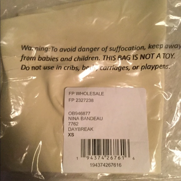 Free People Nina Neo Bandeau NWT - Picture 6 of 7